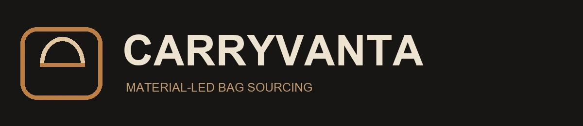 CARRYVANTA Supply Studio bag sourcing OEM private label wholesale